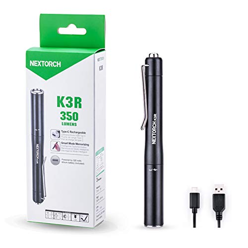 K3R - Penlight K3R 350 Lumen mit USB-C inkl. 320 mAh Akku Nextorch von NEXTORCH