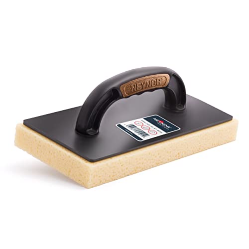 NEYNOR® Fliesenwaschbrett - HYDRO Schwammbrett - Putzbrett - Fliesenschwamm - Hydroschwamm-Belag - Saugfähig - Made in EU - 280 x 140 mm von NEYNOR