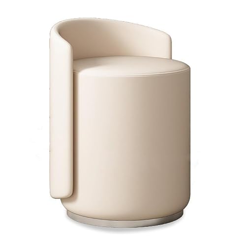 360° Drehbarer Schminkstuhlhocker for Schminkraum, Schminkstuhl Mit Niedriger Rückenlehne, Moderner Stuhl for Schminktisch, for Schlafzimmer-Schminktisch(A) von NEYTIIR