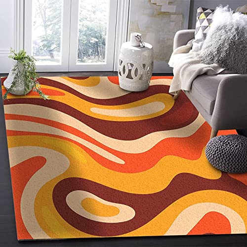 Contemporary Design Teppich Einfache Geometrische Linien Smaragd Dunkelgrün, Rechteckig, Teppich Wohnzimmer Weich rutschfest Waschbar(O,180 x 250 cm) von NEYTIIR