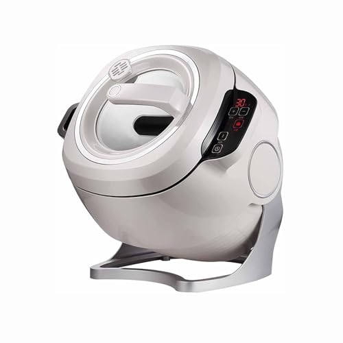Intelligente Automatische Kochmaschine, Commercial Foodessor, 6l Touch Panel Cooker-Roboter Mit 360 °-Rotierenden Und 3D-Allround-Heizung, Für Camping- Und Reisekochen Zu Hau(Size:Nationaler Standard) von NEYTIIR