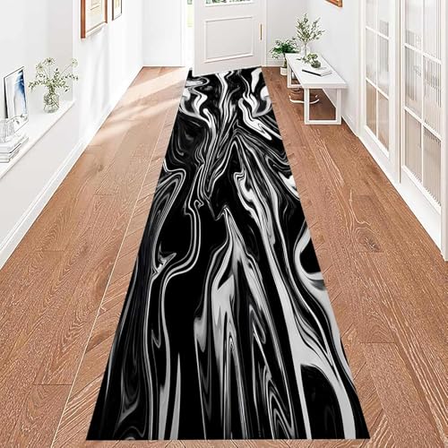 Küchenteppich Teppich Läufer Küchenläufer,küchenläufer Waschbar rutschfest Küchenmatte, Staubdicht Fußmatte Für Drinnen, Anti-Müdigkeit Teppichläufer(F,60x240cm) von NEYTIIR