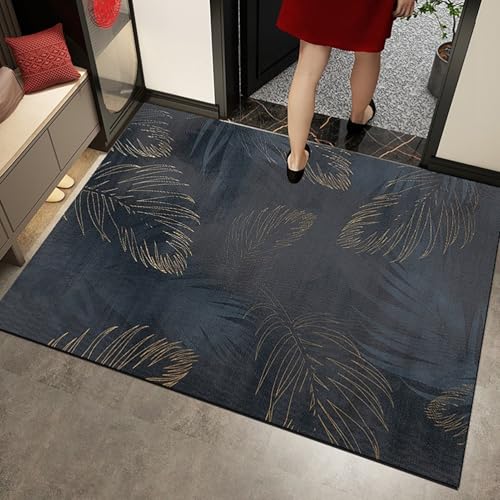 NEYTIIR Badezimmerteppich, Rutschfester Plüsch-Badteppich,trocknergeeignet, Badematten Für Badezimmerboden, Badewanne Und Dusche, Badezimmerläufer, Badematte(F,120X120cm) von NEYTIIR