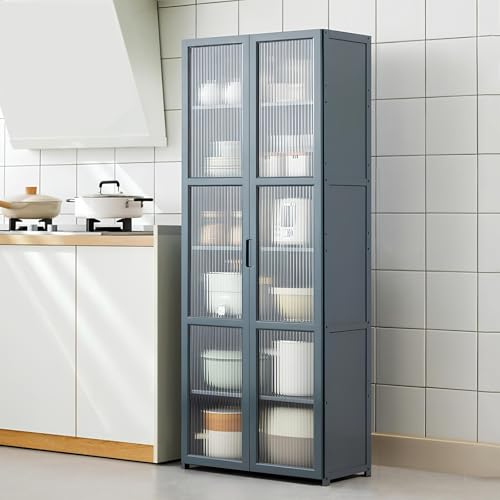 NEYTIIR Freistehender Küchenschrank – Speisekammerschrank, Vielseitiges Sideboard Regal Ideal Für Küche, Wohnzimmer(60 * 30 * 150cm) von NEYTIIR
