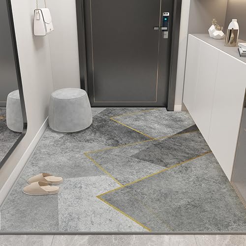 NEYTIIR Schmutzfangmatte Weich Badematte Anti-Rutsch Fussmatte Aussen Fußmatte Innen Türmatte Wohnzimmer Küche Fußmatte Waschbar Fußmatten Haustür(E,200X300cm) von NEYTIIR
