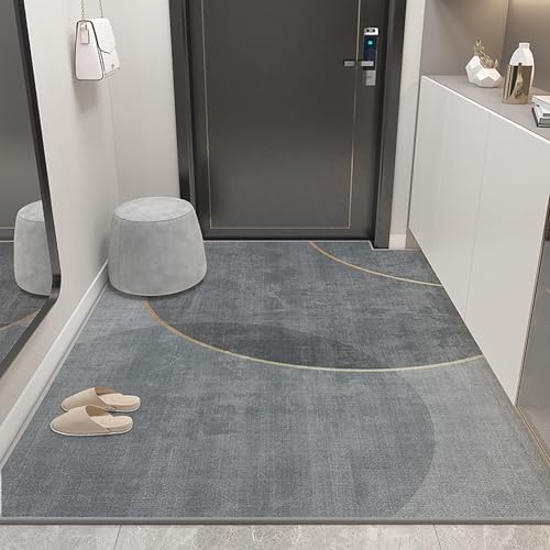 NEYTIIR Schmutzfangmatte Weich Badematte Anti-Rutsch Fussmatte Aussen Fußmatte Innen Türmatte Wohnzimmer Küche Fußmatte Waschbar Fußmatten Haustür(F,120X180cm) von NEYTIIR
