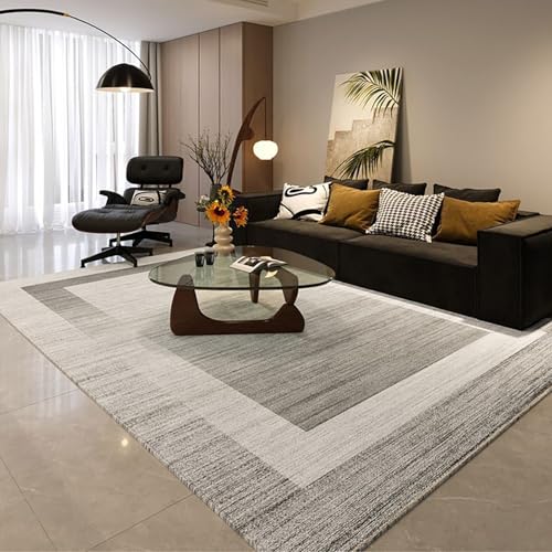 NEYTIIR Waschbarer Teppich Flachgewebe Robust Patchwork Design Vintage Optik rutschfest Teppich Wohnzimmer(B,60x90cm) von NEYTIIR