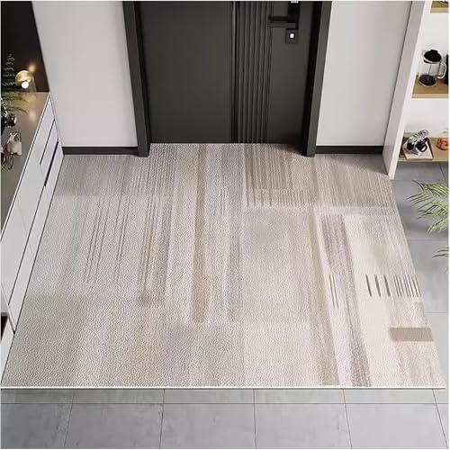 NEYTIIR rutschfeste PVC-Fußmatte, Wasserdicht Und Leicht Zu Reinigen, Ultradünn, Willkommensmatte Für Den Innen- Und Außenbereich, Flaches Profil, Fußmatte Für Küche, Bad(A,120x160cm/47.24x62.99in) von NEYTIIR