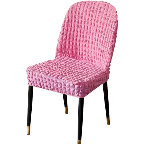 Stretch-Stuhlbezug Mit Gebogener Rückenlehne, Stretch-Stuhlbezüge for Esszimmerstühle, Abnehmbarer Akzentstuhlbezug, Einfache Installation(D,1pack) von NEYTIIR