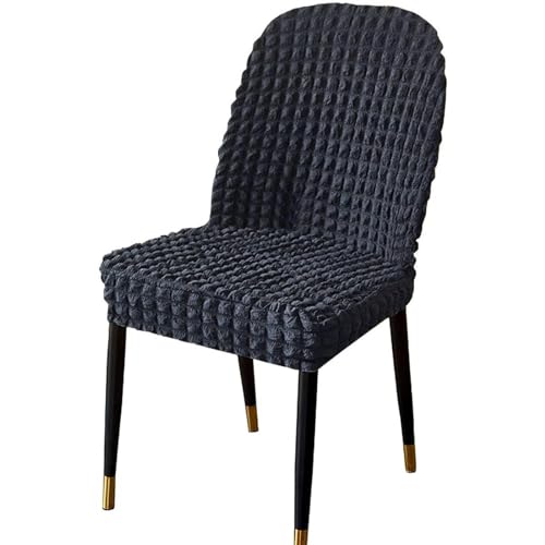 Stretch-Stuhlbezug Mit Gebogener Rückenlehne, Stretch-Stuhlbezüge for Esszimmerstühle, Abnehmbarer Akzentstuhlbezug, Einfache Installation(K,1pack) von NEYTIIR