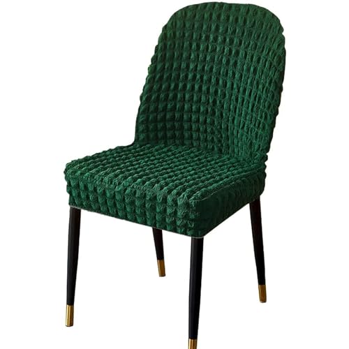 Stretch-Stuhlbezug Mit Gebogener Rückenlehne, Stretch-Stuhlbezüge for Esszimmerstühle, Abnehmbarer Akzentstuhlbezug, Einfache Installation(L,1pack) von NEYTIIR