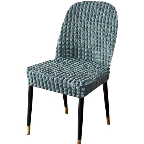 Stretch-Stuhlbezug Mit Gebogener Rückenlehne, Stretch-Stuhlbezüge for Esszimmerstühle, Abnehmbarer Akzentstuhlbezug, Einfache Installation(O,1pack) von NEYTIIR