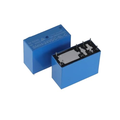5 Stück Relais SMIH- 05V 12V 24V DC -SL-A -C 16A 250VAC SMIHH-05VDC-SL-C SMIH-12VDC-SL-A 6PIN SMIH -24VDC-SL-C 8PIN (Size : SMIH-05VDC-SL-A 6Pin) von NEZIH