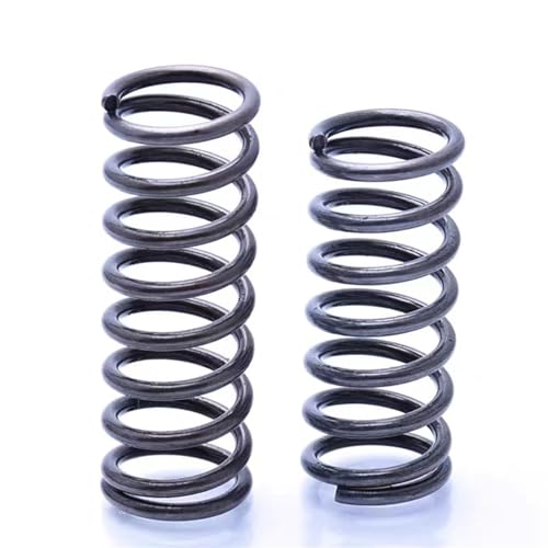 NEZIH Lbin-Druckfedern 65Mn-Drahtdurchmesser: 1,6 mm. Außendurchmesser: 9–12 mm. Länge: 15–100 mm. Zylindrische Spiralrotor-Rückholdruckfeder Langlebig und Korrosion(40mm (10Pcs),10mm) von NEZIH