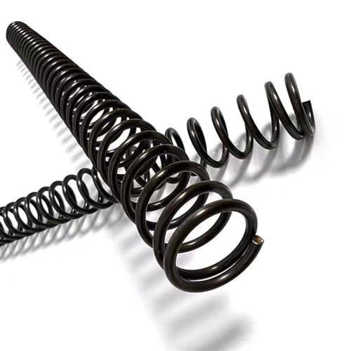 NEZIH Lbin-Druckfedern Drahtdurchmesser 1,0 mm, Außendurchmesser 4–8 mm, Länge 100–300 mm, 65 Mn, zylindrische Spirale, Spulendruck, mechanische Feder, 1 Stück, Langlebig und Korrosion(300mm,6mm) von NEZIH