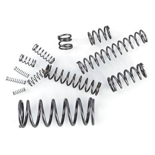NEZIH Lbin-Druckfedern Drahtdurchmesser: 3,5 mm, Außendurchmesser: 32–40 mm, Länge: 30–100 mm, Rotorrücklauf-Druckfeder Langlebig und Korrosion(60mm(5Pieces),32mm) von NEZIH