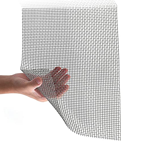 NEZIH Upgrade Edelstahlnetz 5/6/8/10 Mesh, 50 X 100 cm Gewebte Drahtgitter, Metallnetz Leicht Verändern/10 Mesh NEZIH Upgrade Edelstahlnetz 5/6/8/10 Mesh, 50 X 100 cm Gewebte Drahtgitter, Metallnetz Leicht Verändern/10 Mesh von NEZIH