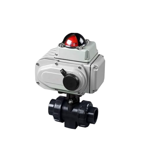 Doppelrohrschelle elektrischer 4-Zoll-PVC-Kugelhahn(1-2in,MEDIUM PRESSURE_PLASTIC) von NEZUCHPV