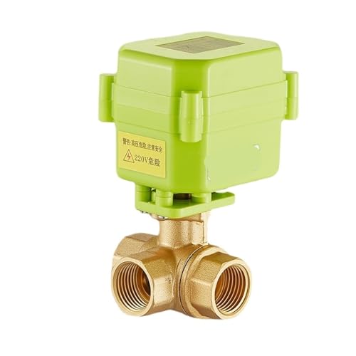 Dreiwege-Elektrokugelhahn T-Typ horizontaler Dreiwege-Kugelhahn L-Typ 15(T TYPE_XY-03 DC9-24V) von NEZUCHPV