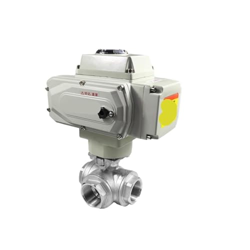 Elektrischer Kugelhahn Q911F-16P aus Edelstahl 304 mit Innengewinde(24VDC_L TYPE) von NEZUCHPV