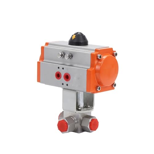 Pneumatischer Hochdruck-Dreiwege-Kugelhahn mit Edelstahl-Innengewinde(2") von NEZUCHPV