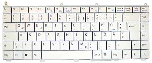 NExpert Orig. QWERTZ Tastatur für Sony VAIO VGN-AR11S VGN-AR11SR VGN-AR18G Serie DE Weiß Neu von NExpert