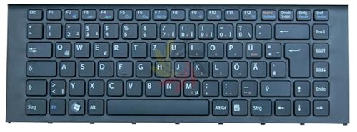 NExpert Orig. QWERTZ Tastatur für Sony VAIO VPCEA3D4E VPCEA3L1E VPCEA3M1E Serie DE Schwarz von NExpert