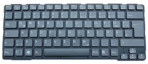 NExpert Orig. QWERTZ Tastatur für Sony Vaio SVE14A3M6EB SVE14A3M6EW Series Neu DE Schwarz von NExpert