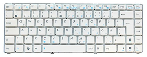 NExpert deutsche QWERTZ Tastatur für Asus UL20 UL20 UL20A UL20FT Serie DE Weiss Neu von NExpert