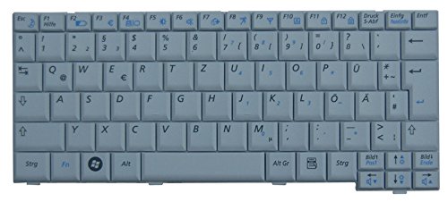 NExpert deutsche QWERTZ Tastatur für Samsung N110 N110-anyNet Series DE Neu Weiss von NExpert