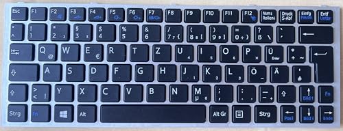 NExpert deutsche QWERTZ Tastatur für Sony Vaio PCG-31311U PCG-31311U Serie Neu DE Mit Rahmen von NExpert