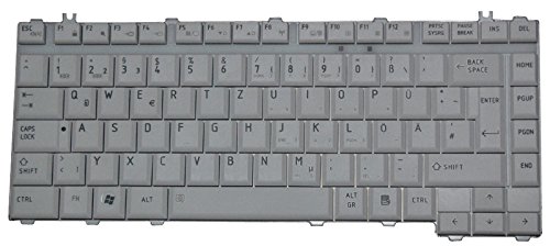 NExpert deutsche QWERTZ Tastatur für Toshiba Satellite A200 A205 A210 Serie DE Neu Weissgrau von NExpert