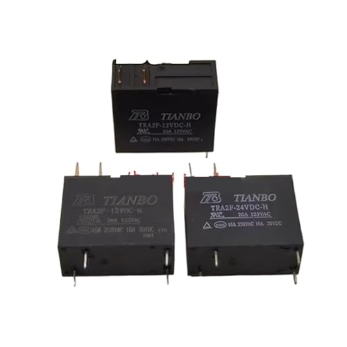 1 Stück Relais TRA2F-12VDC-H TRA2F-24VDC-H 4 Pins 16A Mikrowellen-Warmwasserbereiter-Relais(TRA2F-12VDC-H) von NFDBDGZD
