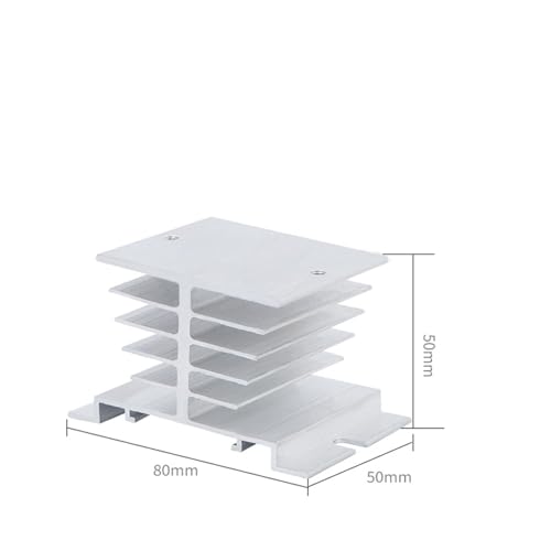 1 stücke 10A 25A 40A DA Einphasig DC Steuerung AC Kühlkörper 24-480VAC Zu 3-32VDC SSR-10DA Solid State Relais Mit Kunststoff Abdeckung(Heat Sink) von NFDBDGZD