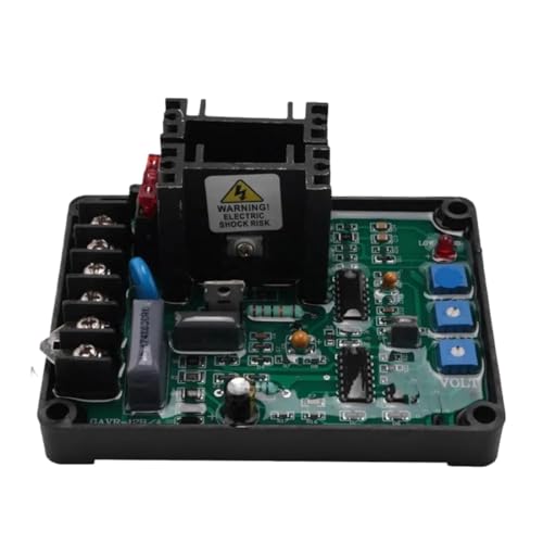 1 stücke GAVR-12A AVR Bürstenlosen Generator Automatische Spannungs Regler GAVR 12A Diesel Power Generator Zubehör(Black Clue GAVR 12A) von NFDBDGZD