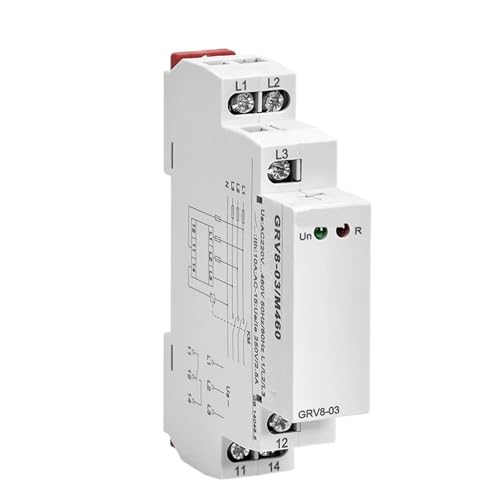 1 stücke GRV8-03 Phasenfolgerelais und Phasenausfallschutzrelais 8A 10A 1SPDT 2SPDT Phasenrelais(GRV8-03 M460) von NFDBDGZD
