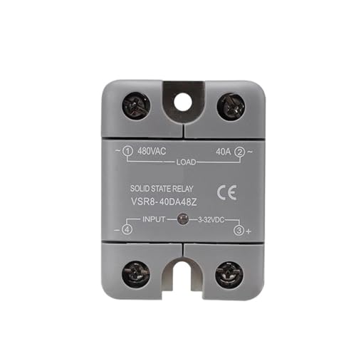 1 stücke VSR8 Solid State Relais 10A 25A 40A 60A 80A 100A 120A einphasig 3-32VDC Eingang 24-480VAC Ausgang(SSR-80DA) von NFDBDGZD