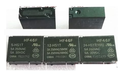 DIP-4 HF46F HF46F-5-HS1 5V DC HF46F-12-HS1 12V DC HF46F-24-HS1 24V DC(50pcs HF46F-12-HS1) von NFDBDGZD