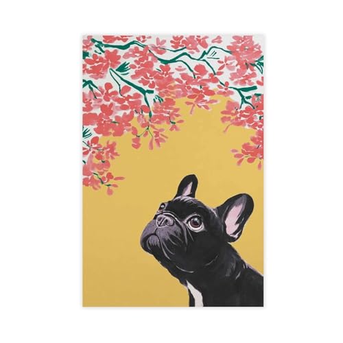 NFFBGFD Bunter Hunde-Druck, Leinwandposter, Schlafzimmer, Dekoration, Landschaftsdekoration, Geschenk, 60 x 90 cm NFFBGFD Bunter Hunde-Druck, Leinwandposter, Schlafzimmer, Dekoration, Landschaftsdekoration, Geschenk, 60 x 90 cm von NFFBGFD
