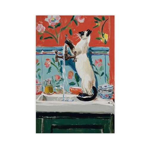 NFFBGFD Buntes Leinwandposter für Küche, Schlafzimmer, Landschaftsdekoration, Geschenk, 40 x 60 cm NFFBGFD Buntes Leinwandposter für Küche, Schlafzimmer, Landschaftsdekoration, Geschenk, 40 x 60 cm von NFFBGFD