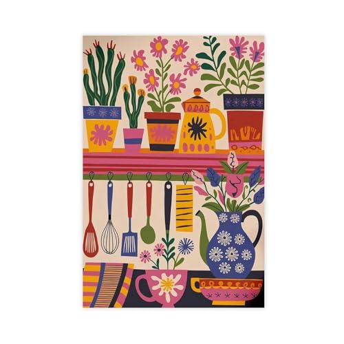 NFFBGFD Buntes Leinwandposter für Küche, Schlafzimmer, Landschaftsdekoration, Geschenk, 50 x 75 cm NFFBGFD Buntes Leinwandposter für Küche, Schlafzimmer, Landschaftsdekoration, Geschenk, 50 x 75 cm von NFFBGFD