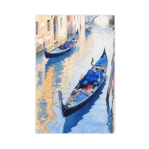 NFFBGFD Leinwandposter mit Gondelruder, Schlafzimmerdekoration, Landschaftsdekoration, Geschenk, 50 x 75 cm NFFBGFD Leinwandposter mit Gondelruder, Schlafzimmerdekoration, Landschaftsdekoration, Geschenk, 50 x 75 cm von NFFBGFD