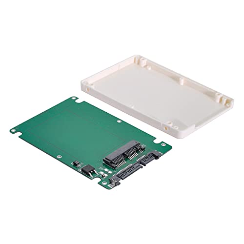 NFHK 1.8" Micro SATA 16pin SSD to 2.5" SATA 22pin 7+15 Hard Disk case Enclosure White 7mm Height NFHK 1.8" Micro SATA 16pin SSD to 2.5" SATA 22pin 7+15 Hard Disk case Enclosure White 7mm Height von NFHK