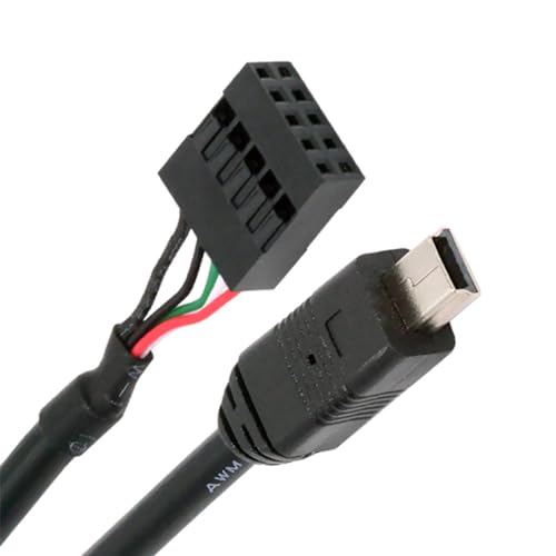 NFHK USB 2.0 Motherboard 9pin 10pin Header to Mini USB 5pin Cable 50cm for Mini Monitor Sensor Panel Camera NFHK USB 2.0 Motherboard 9pin 10pin Header to Mini USB 5pin Cable 50cm for Mini Monitor Sensor Panel Camera von NFHK