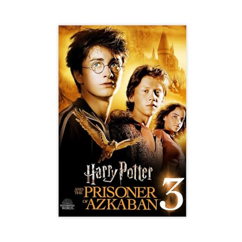 NFJUVX Harry-Potter-Poster (9) Leinwand-Poster, Schlafzimmer-Dekor, Sportlandschaft, Büro, Raumdekoration, Geschenk, ungerahmt, 30 x 45 cm von NFJUVX