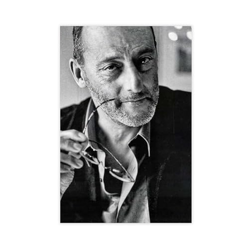 NFJUVX Jean Reno Poster (30) Leinwandposter, Wandkunst, Dekordruck, Bild Gemälde für Wohnzimmer, Schlafzimmer, Dekoration, ungerahmt, 40 x 60 cm von NFJUVX