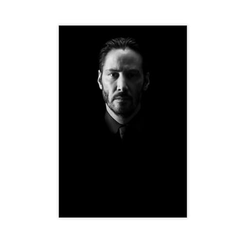 NFJUVX Keanu Reeves Poster (20) Leinwandposter, Wandkunst, Dekordruck, Bild Gemälde für Wohnzimmer, Schlafzimmer, Dekoration, ungerahmt, 50 x 75 cm von NFJUVX