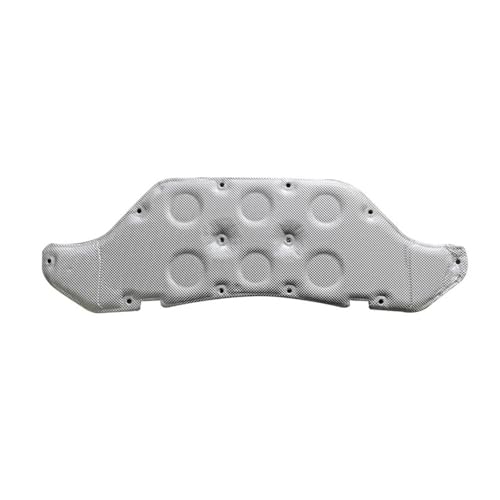 Auto Motorhaube Sound Pads Für GLA H247 2020 Auto Front Motorhaube Isolierung Baumwolle Pad Sound Wärme Matte Schaum Schallschutz Baumwolle Mit Schnalle(Silver) von NFNVEKESD