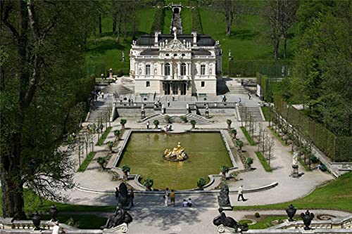 NFRAZ 5D-Diamant-Malerei-Set, Schloss Linderhof, Deutschland, Mosaik, Kreuzstich, Heimdekoration, Geschenk, 50 x 60 cm NFRAZ 5D-Diamant-Malerei-Set, Schloss Linderhof, Deutschland, Mosaik, Kreuzstich, Heimdekoration, Geschenk, 50 x 60 cm von NFRAZ