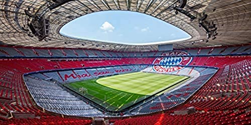 NFRAZ 5D-Diamant-Malsets, Stadion, Diamant-Malerei-Kreuzstich-Sets, Heimdekoration, 40 x 50 cm von NFRAZ